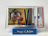 2019 Donruss Elite Anthony Davis Spellbound Gold #32 “V” - PSA 9